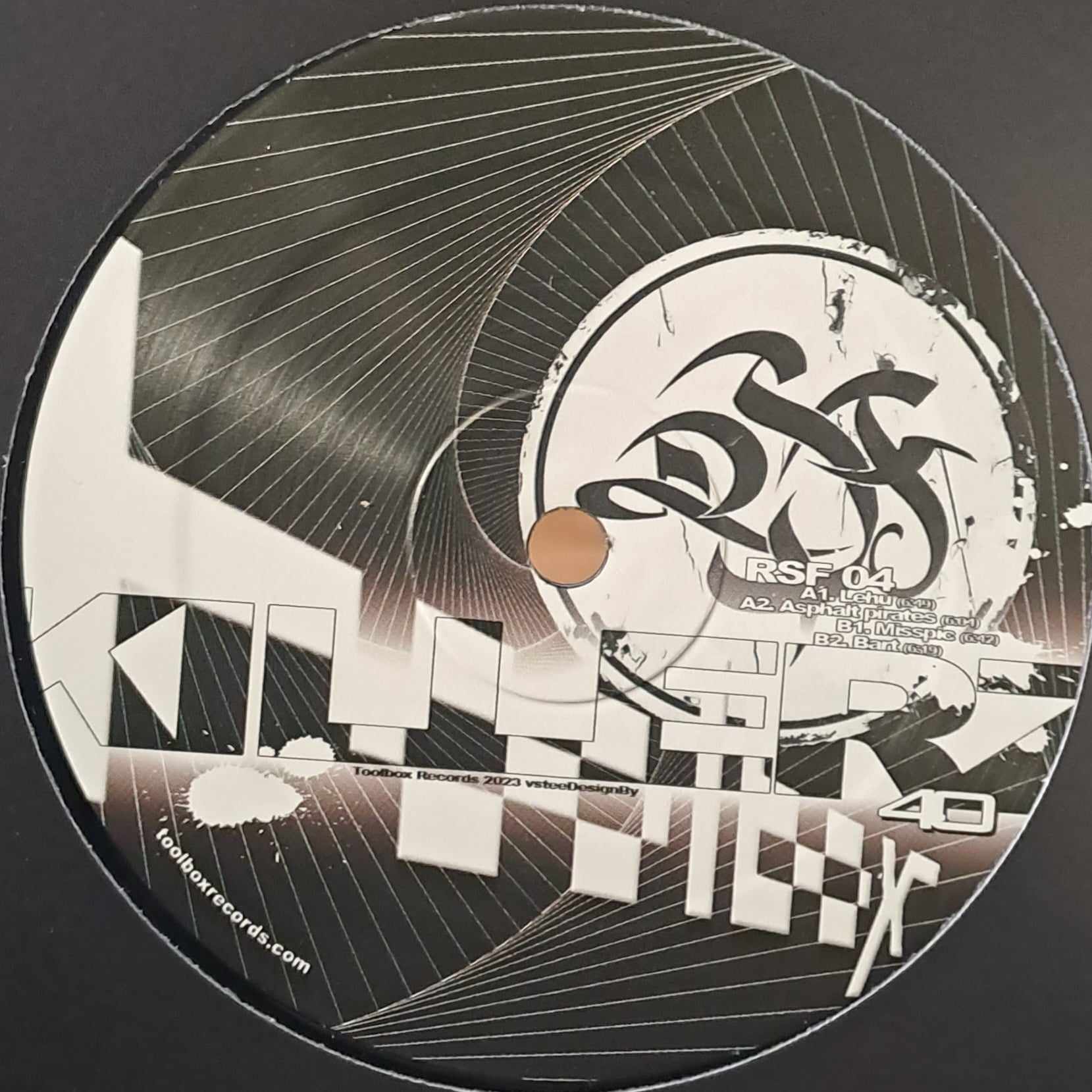 Toolbox Killerz 40 (RSF 04) - vinyle freetekno